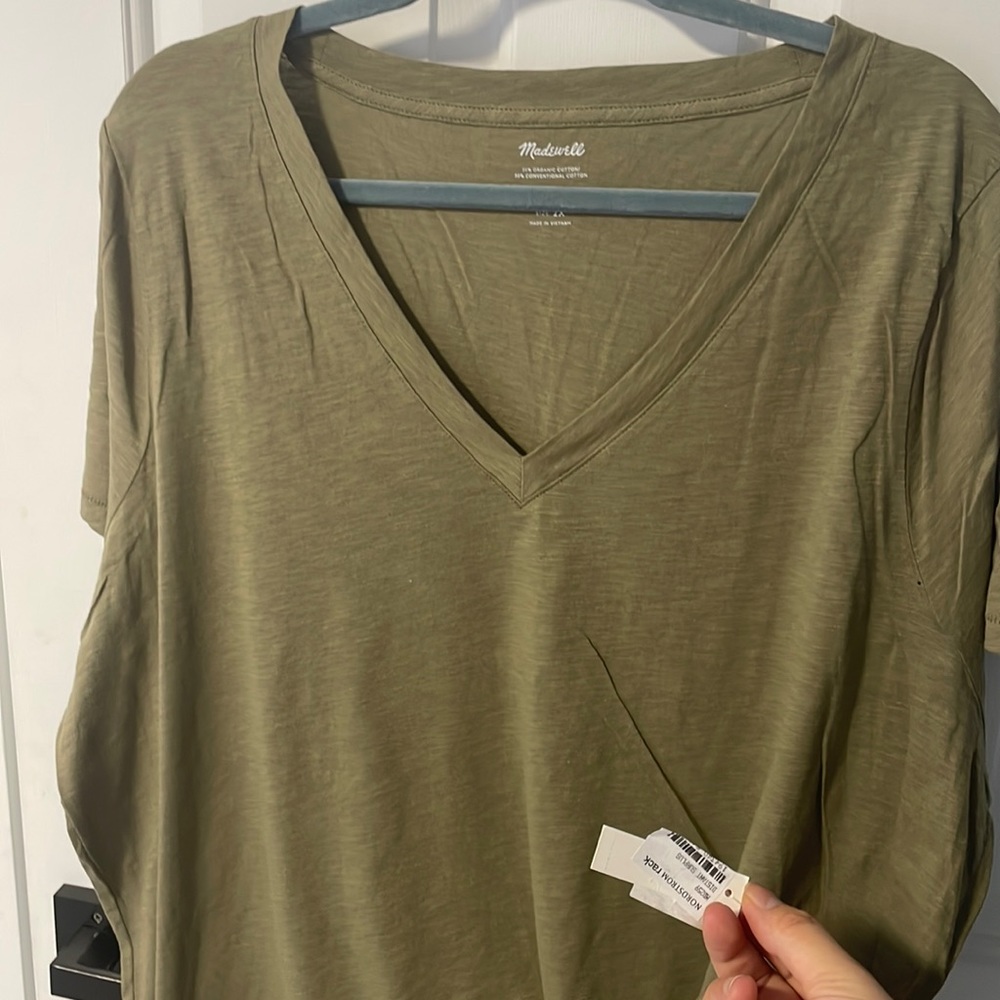 New with tag Madewell shirt for women